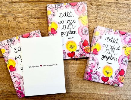 Postkarte frisch gedruckt