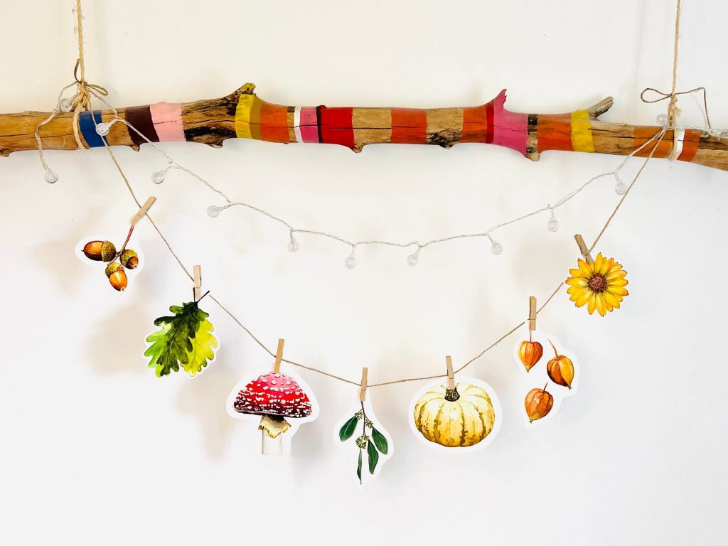 Herbst Girlande
