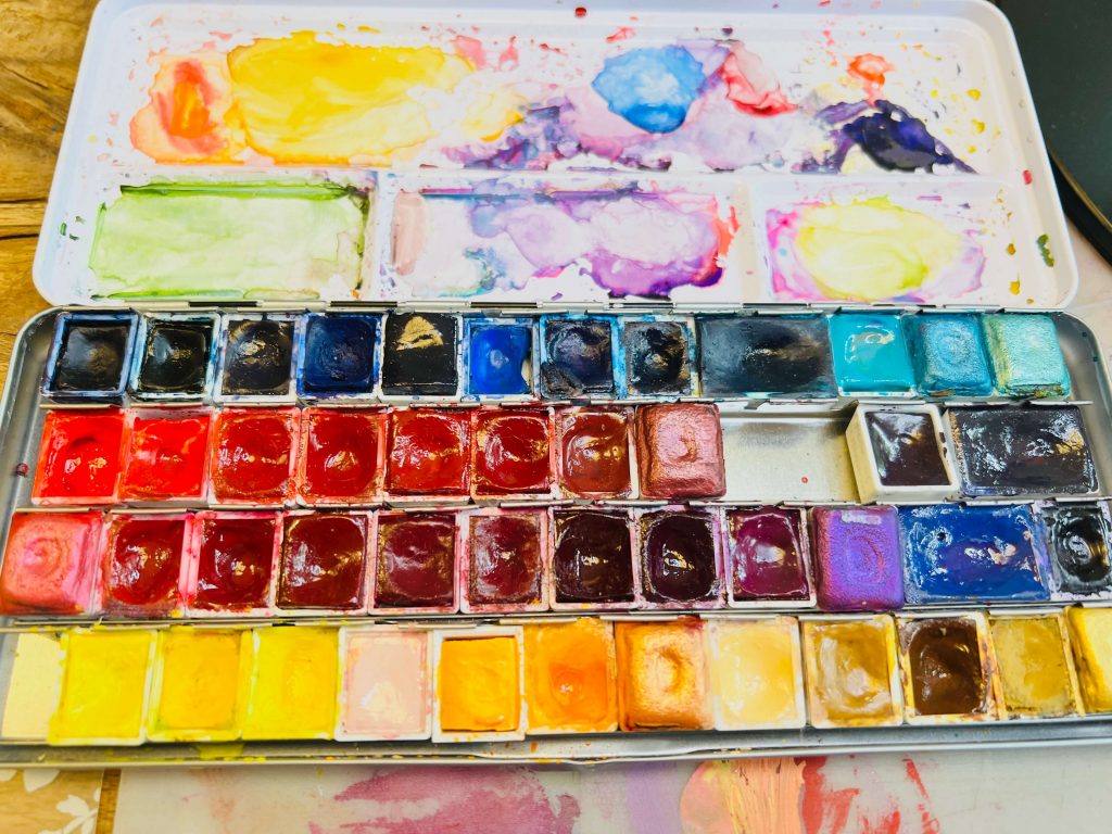 Aquarellfarben