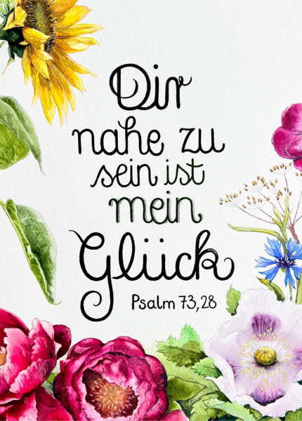 Header Dir nahe zu sein ist mein Glück