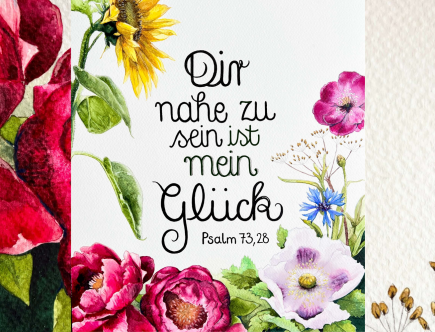 Header Dir nahe zu sein ist mein Glück