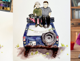 Header Aquarell Hochzeit