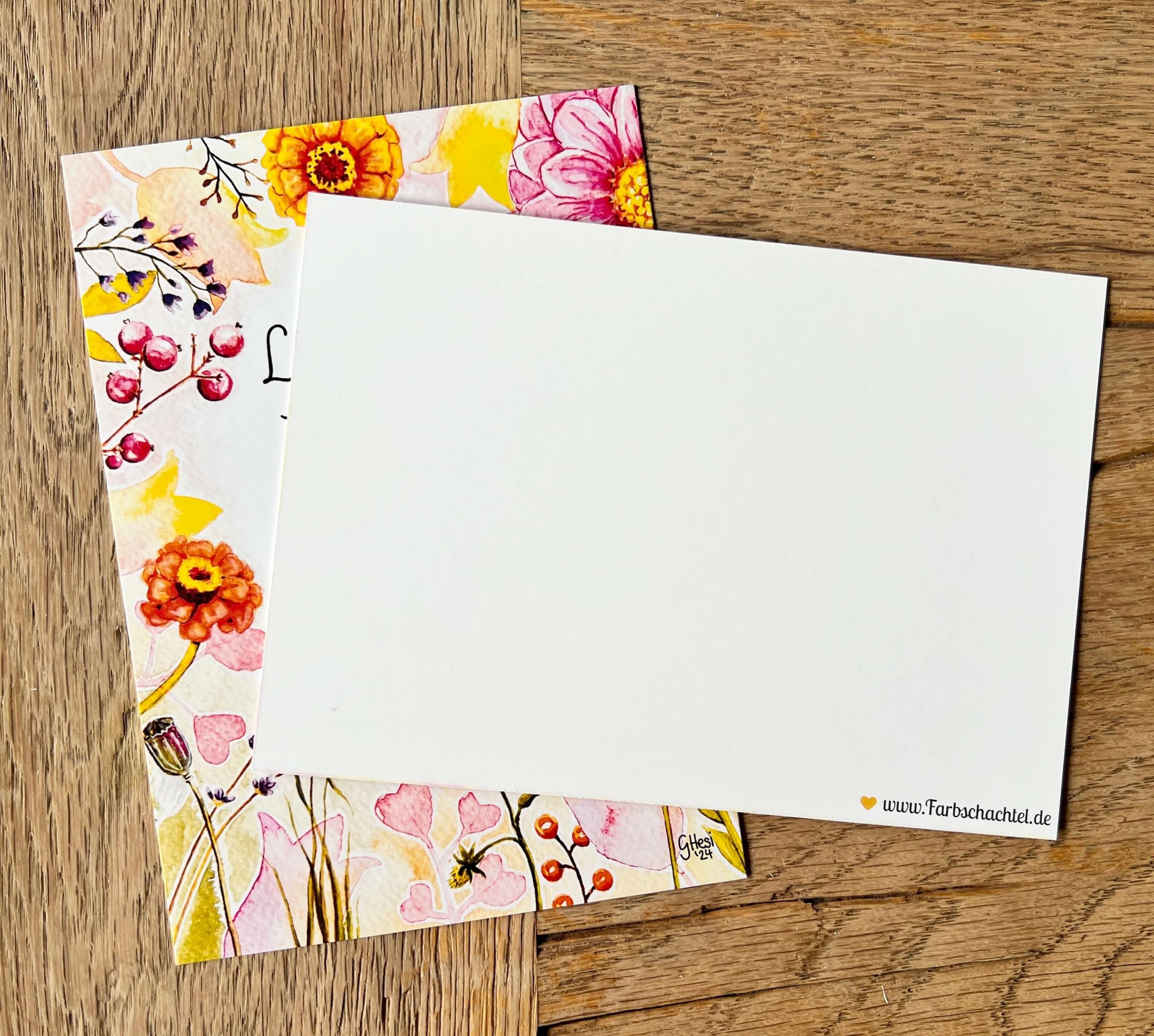 Postkarte "Lasst alles bei euch in Liebe geschehen" – Bild 2