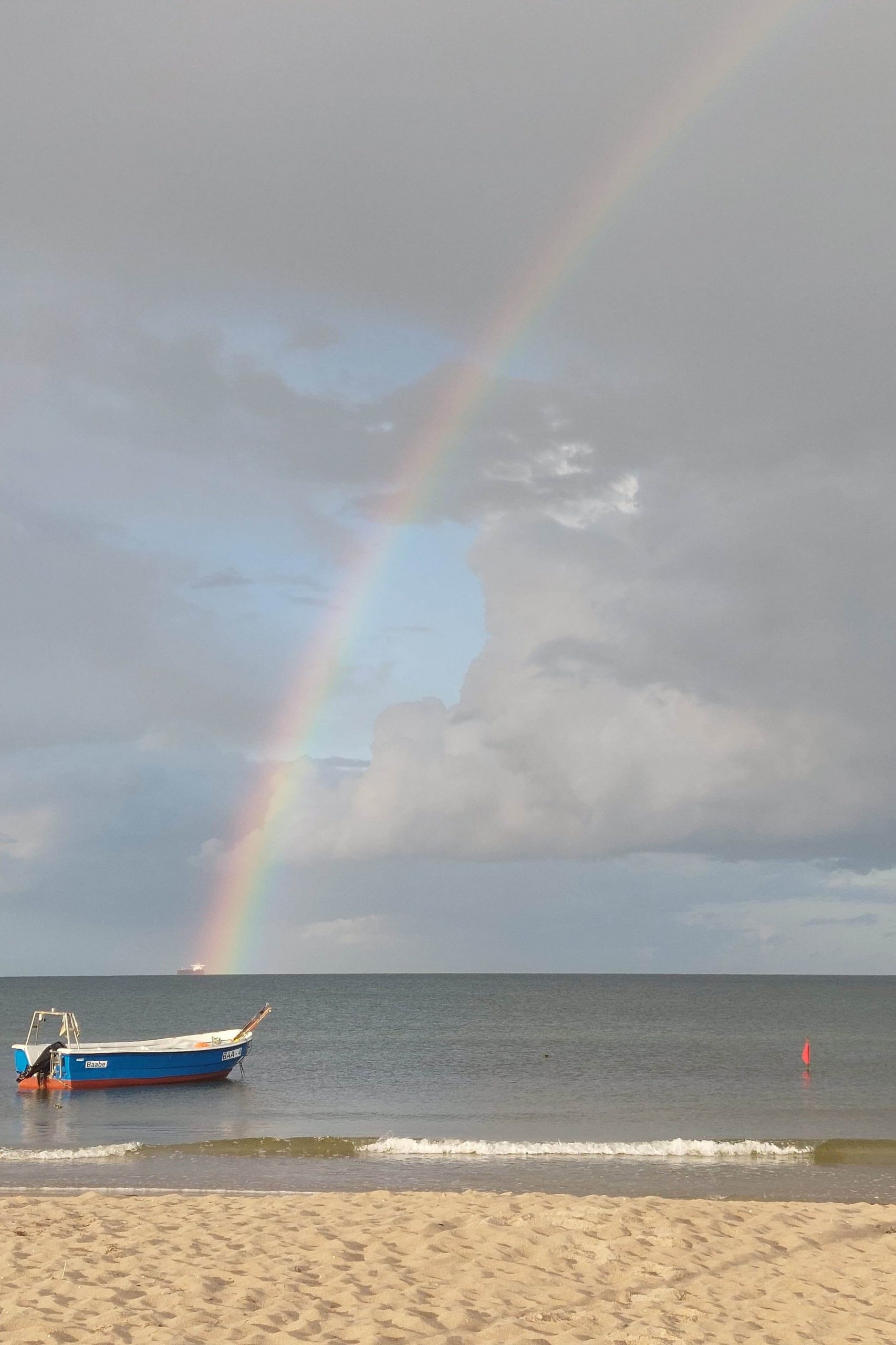 Regenbogen in Baabe auf Rügen