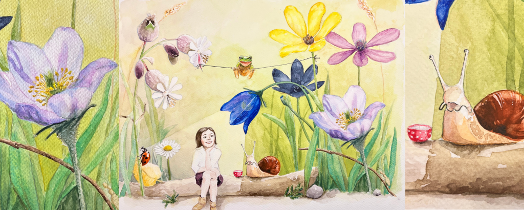 Header Gartenwelt Aquarell