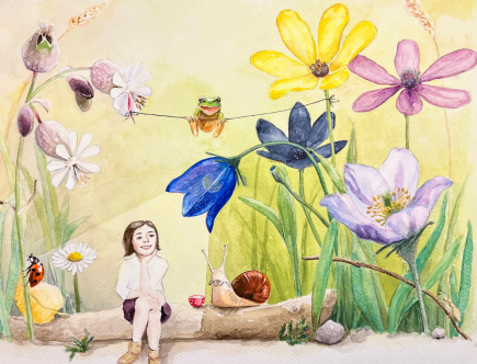 Header Gartenwelt Aquarell