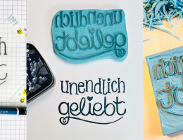 Header Stempel unendlich geliebt