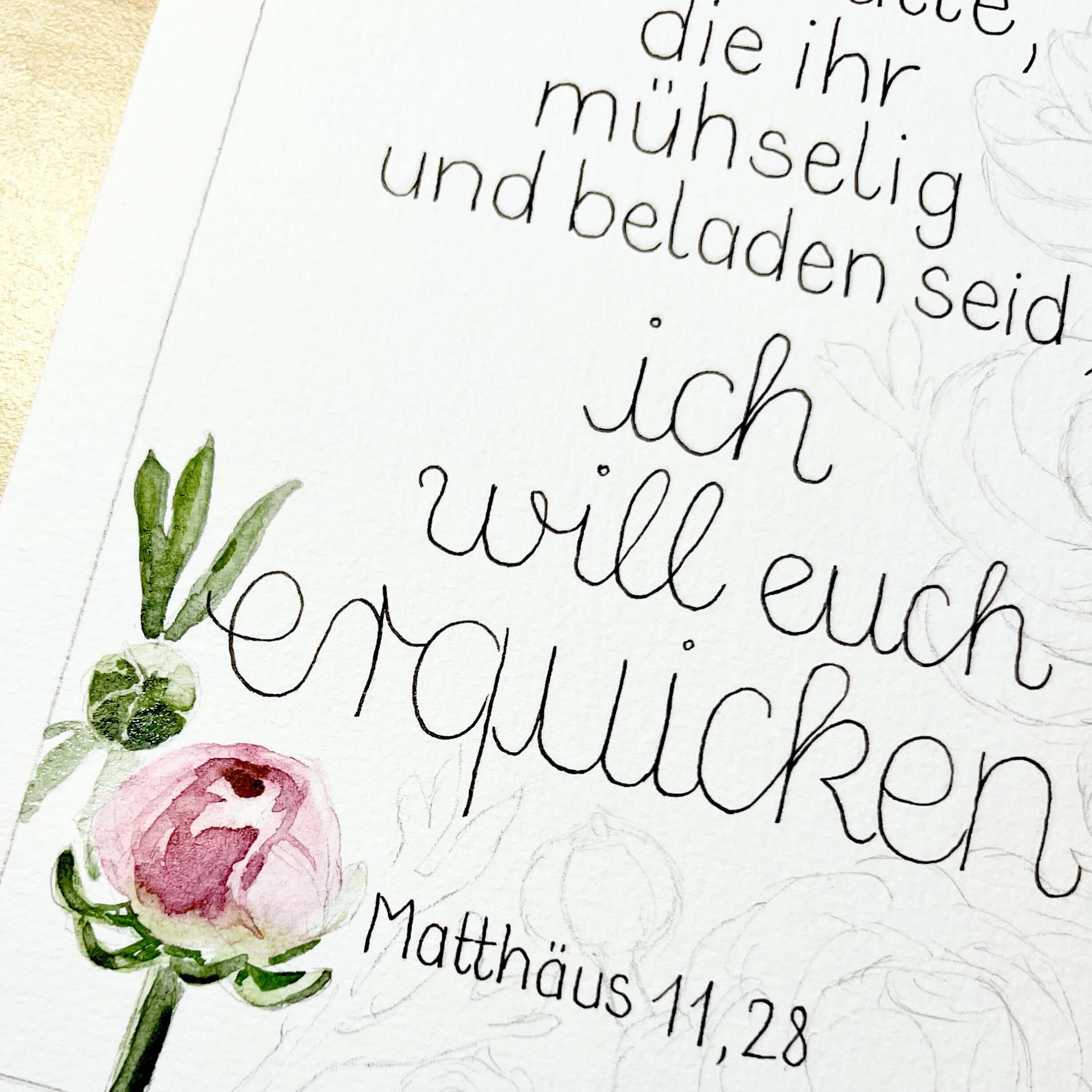 erste Verzierung am Rand