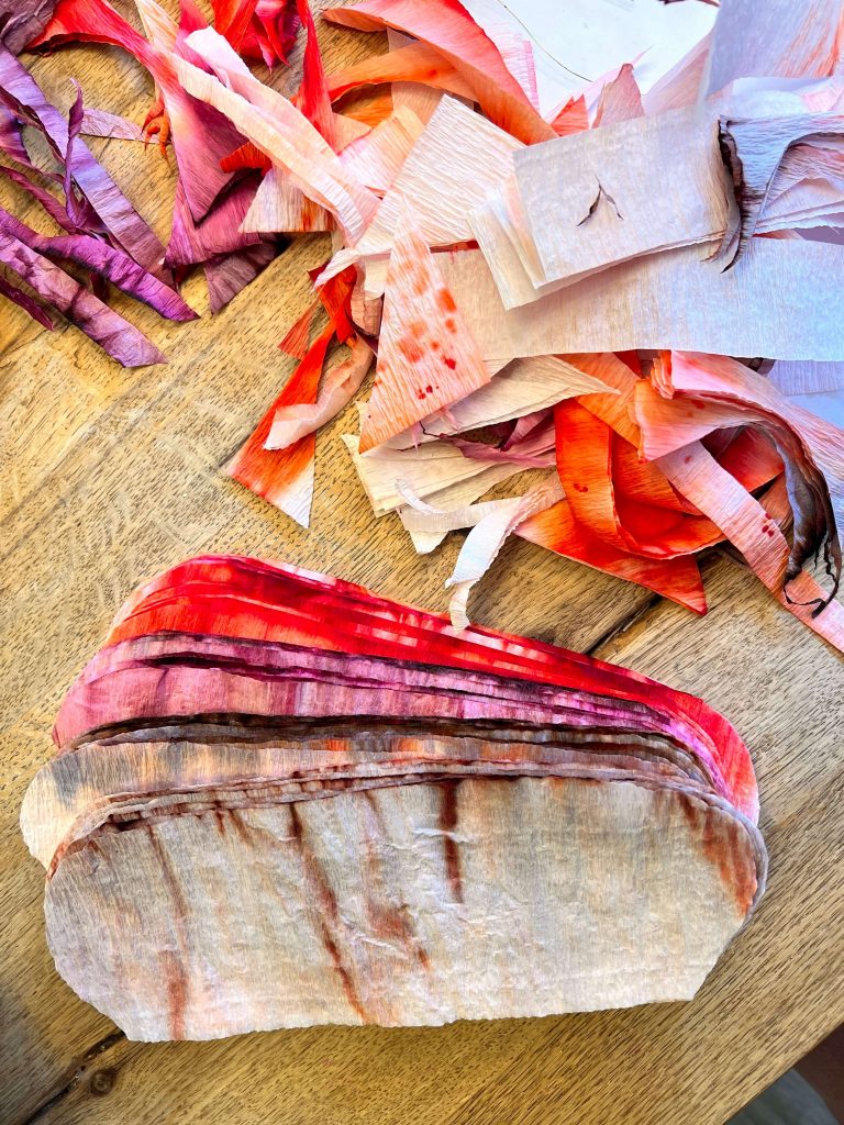 Blütenblätter vorbereiten