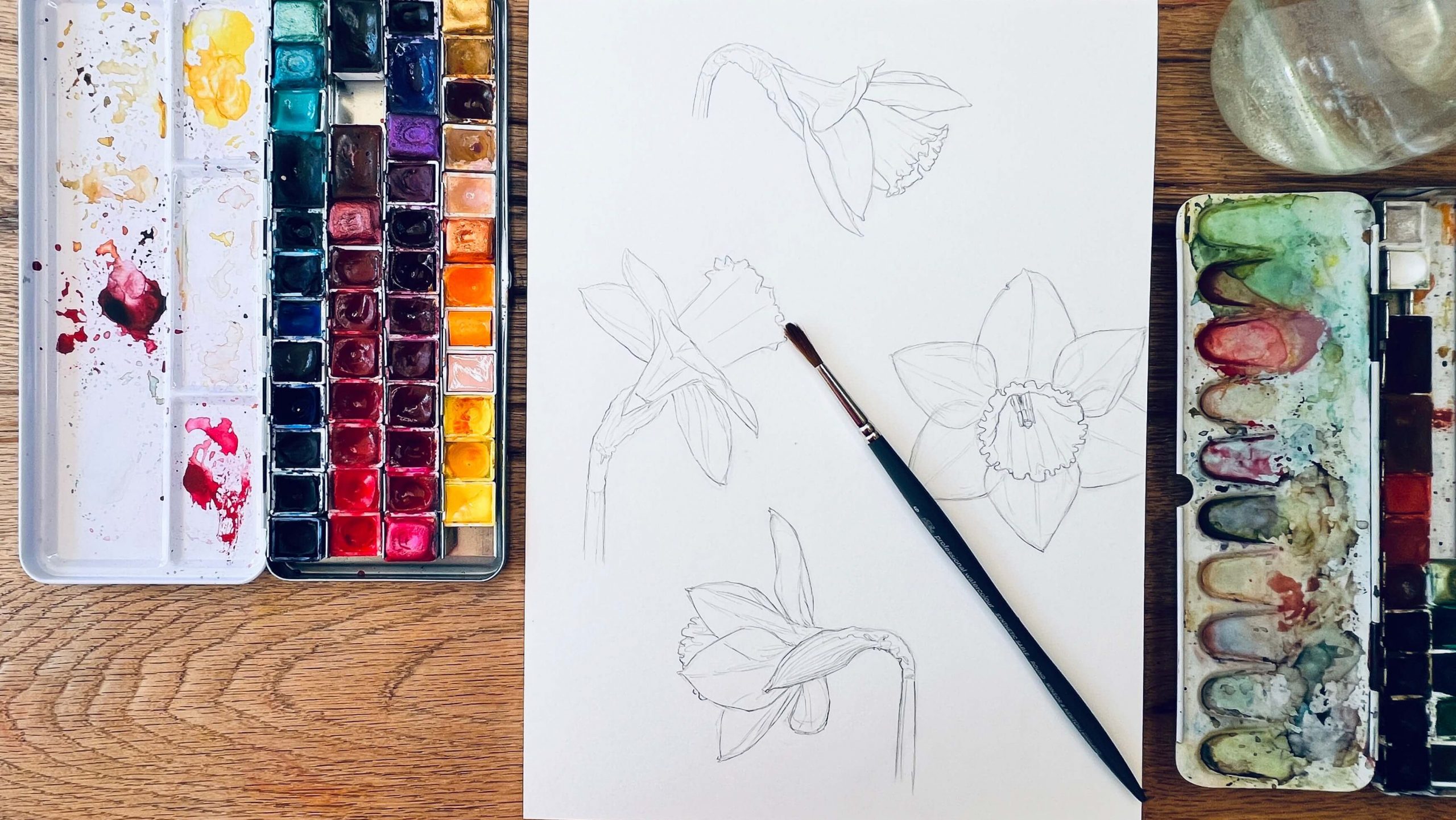 Vorbereitung der Farbe