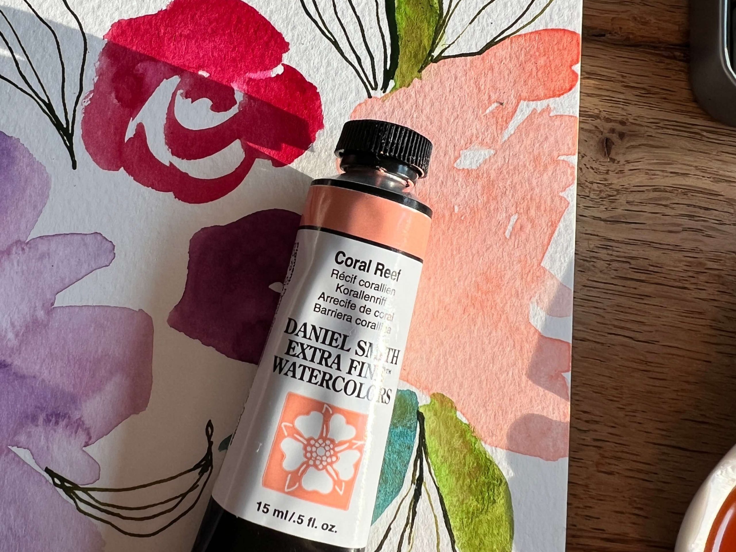 Neue Aquarell Farbe von Daniel Smith Coral Reef