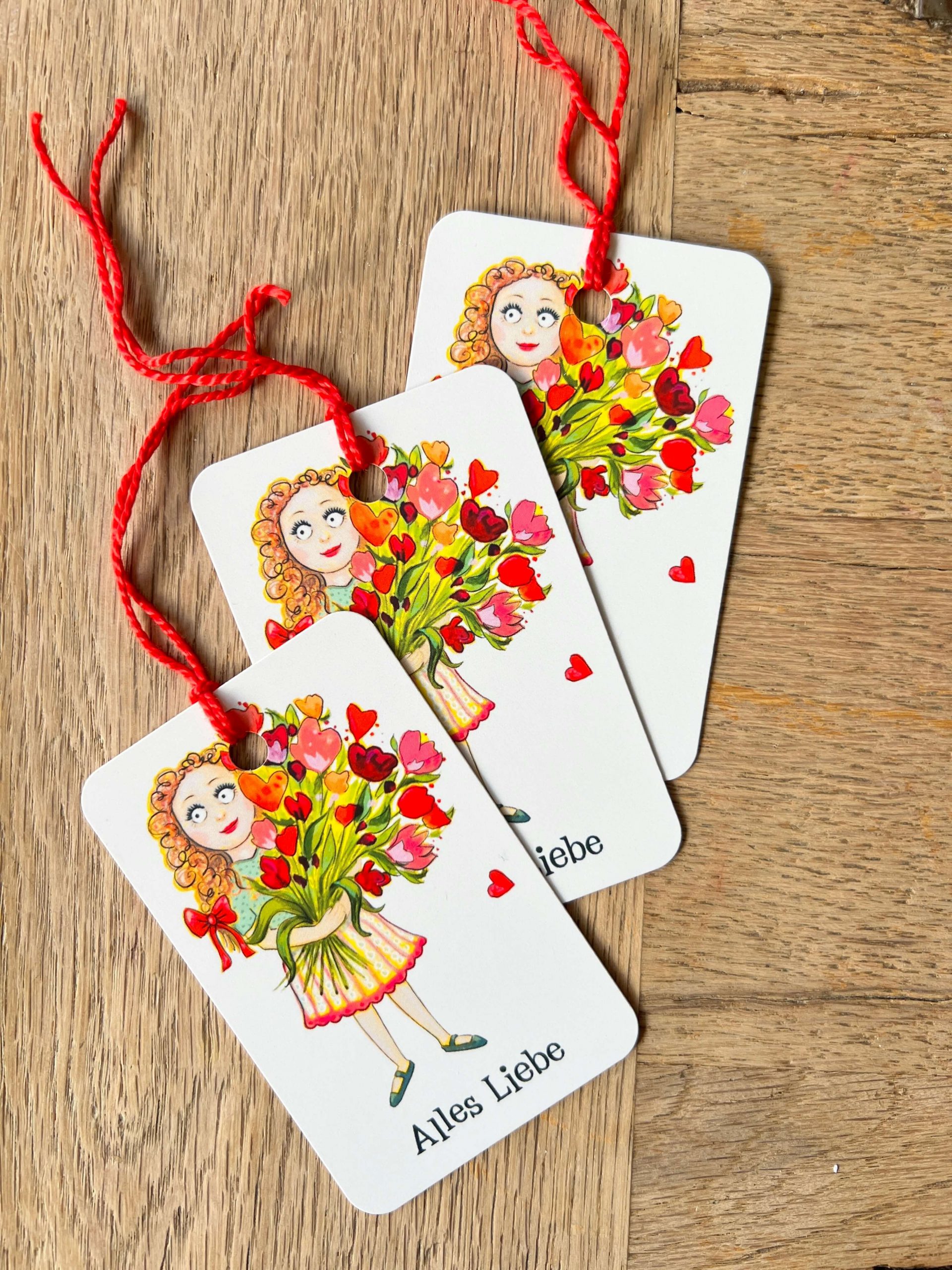 Geschenkanhänger Alles Liebe (2)