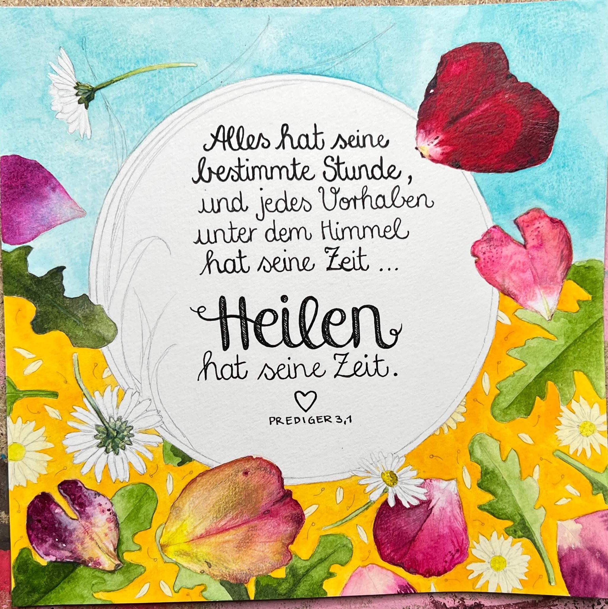Zeichnung der Grashalme