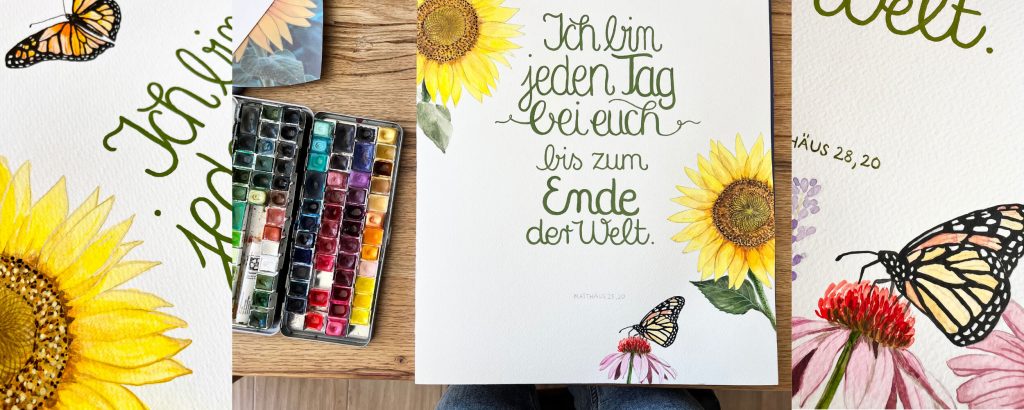 Header Bibelvers Aquarell