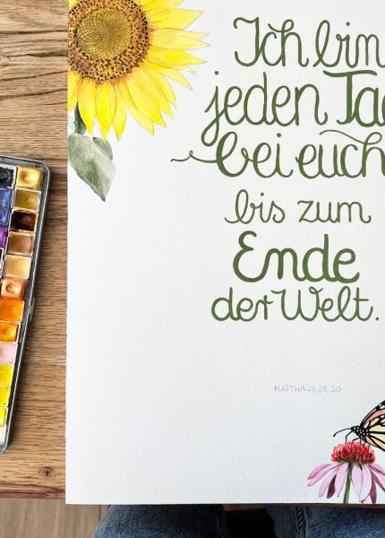 Header Bibelvers Aquarell