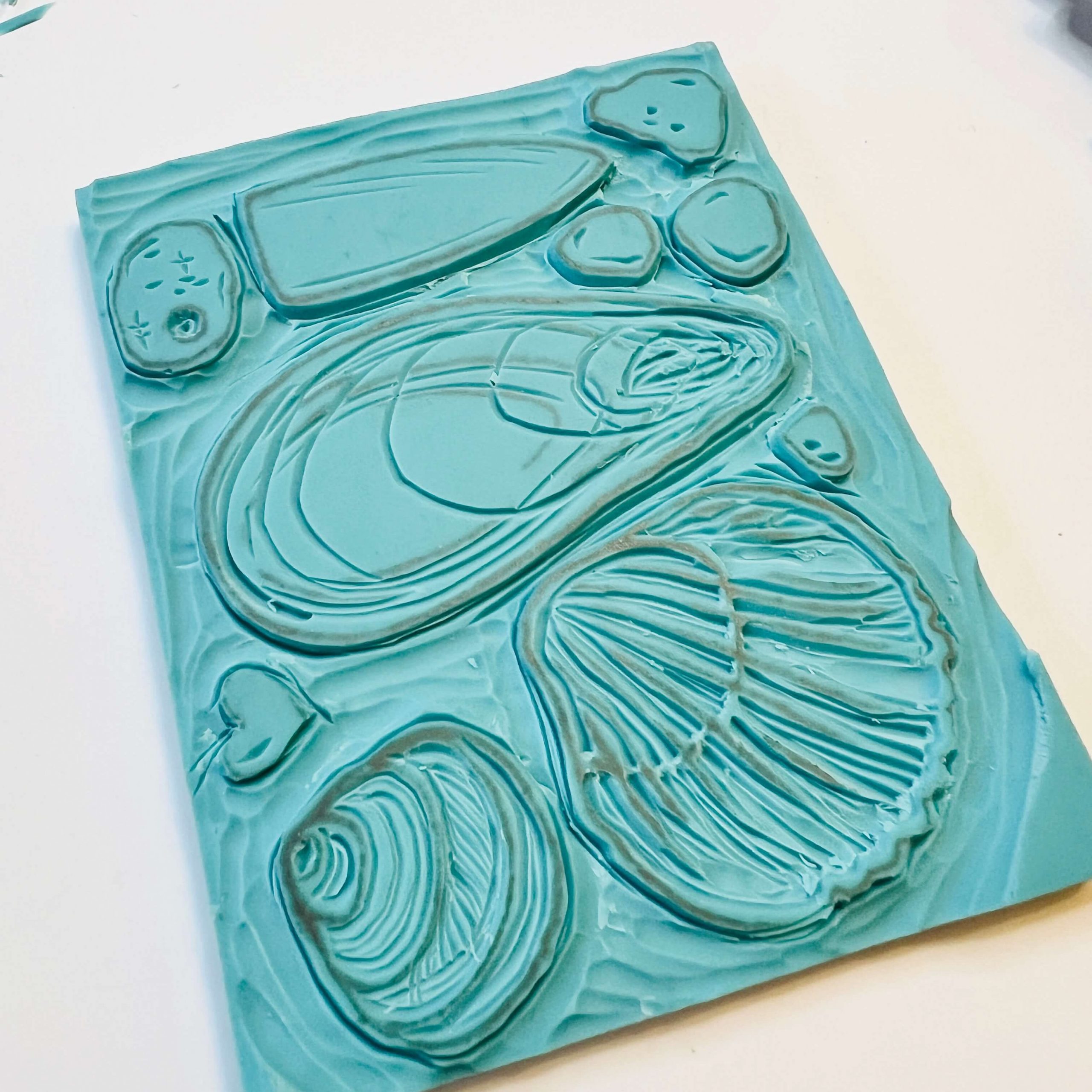 Ostsee Motiv Stempel in Vorbereitung