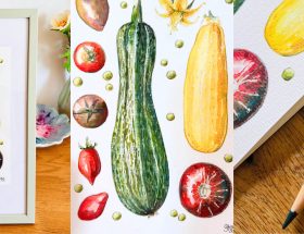 Header Zucchini und Tomaten