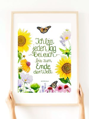 Poster Ich bin jeden Tag bei euch