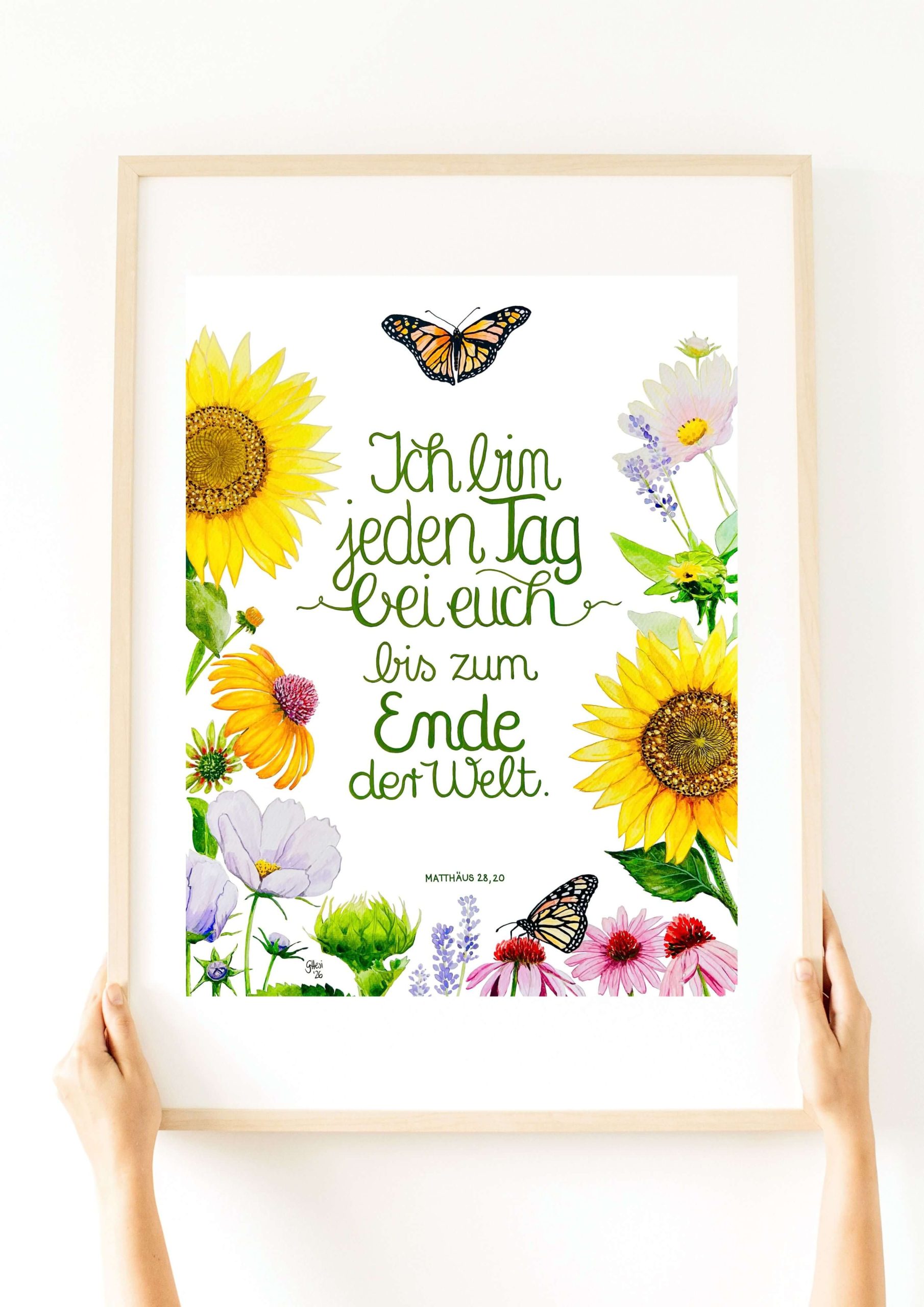 Poster Ich bin jeden Tag bei euch